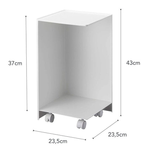 Yamazaki Tower Toiletrolhouder op wielen