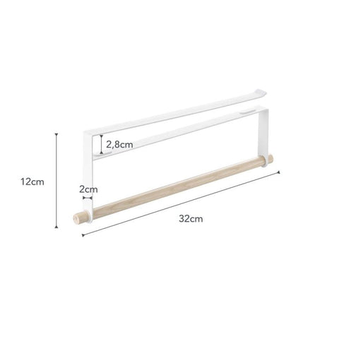 Yamazaki Tosca Keukenrolhouder onder plank - Wit
