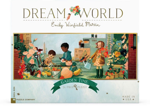 New York Puzzle Company Vloerpuzzel Garden Time - 24 stukjes