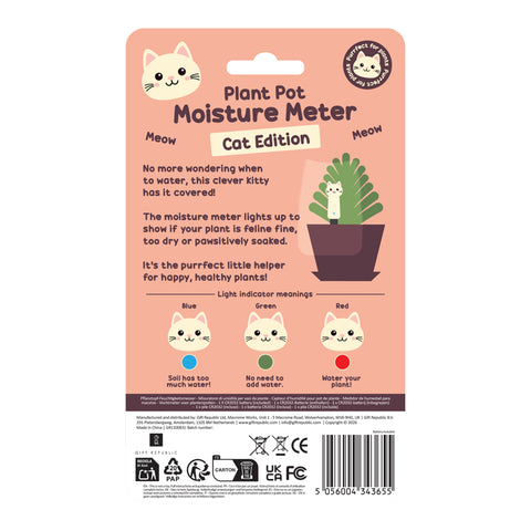 Gift Republic Vochtmeter - Cat