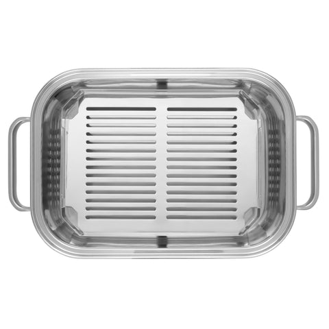 WMF Vitalis Stoom-/braadpan met siliconenrand - 6.5Ltr