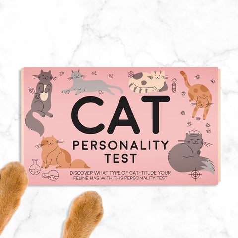 Gift Republic Kaartenset - Cat Personality Test