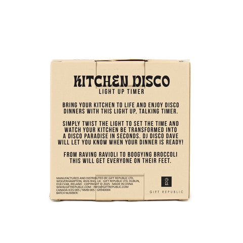 Gift Republic Kitchen Disco Timer