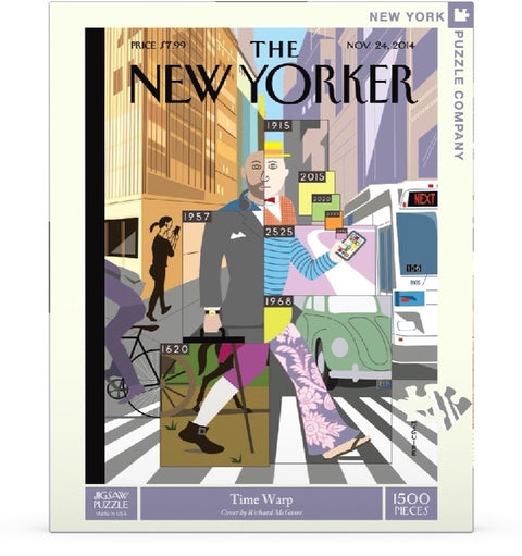 New York Puzzle Company Puzzel Time Warp - 1500 stukjes