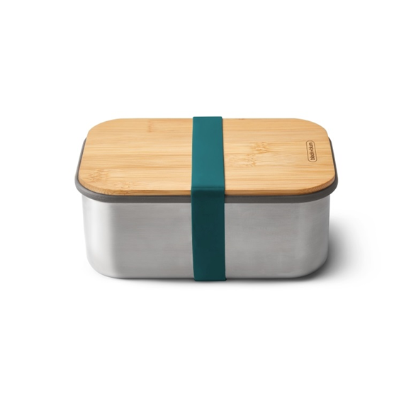 Product image 1 of Black+Blum Broodtrommel - 190x135x75mm - Blauw