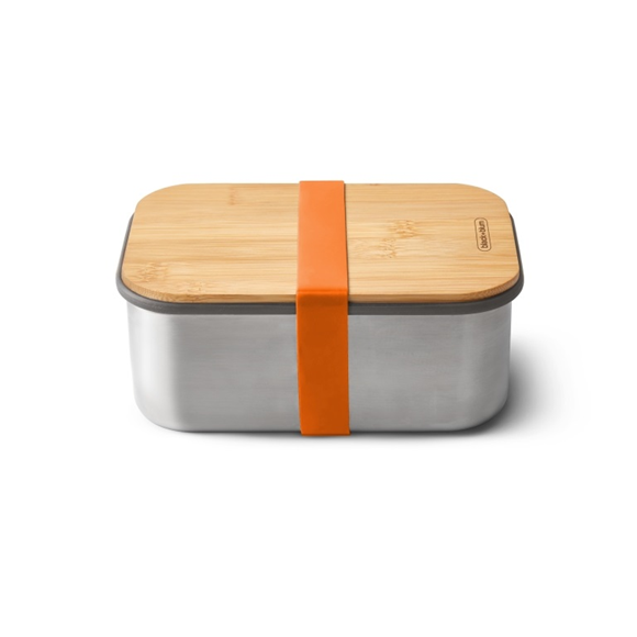 Product image 1 of Black+Blum Broodtrommel - 190x135x75mm - Oranje