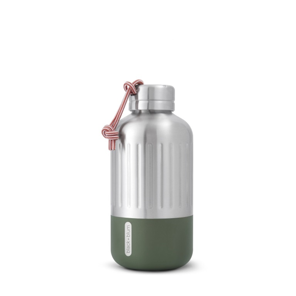 Product image 1 of Black+Blum Explorer Thermosfles - 0.65Ltr - Olijfgroen