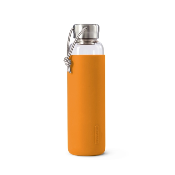 Product image 1 of Black+Blum Glass Water Bottle - 0.6Ltr - Orange