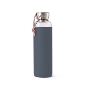 Image of Black+Blum Glass Water Bottle - 0.6Ltr - Slate