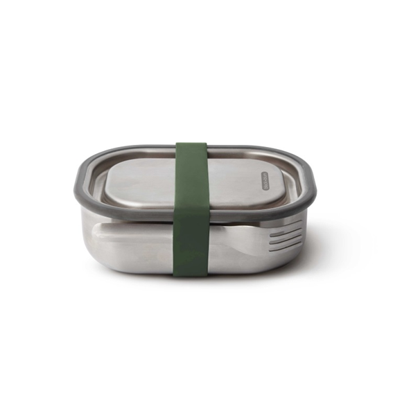 Product image 1 of Black+Blum Lunchbox - 175x130x50mm - Oljfgroen