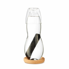Afbeelding van Black+Blum Personal Waterkaraf met filter en glas - 0.8Ltr