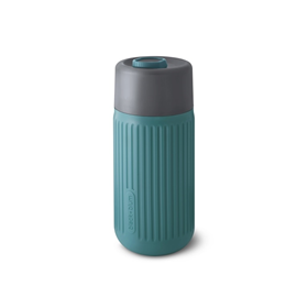 Afbeelding van Black+Blum Reisbeker glas - 0.34Ltr - Grijs/Blauw