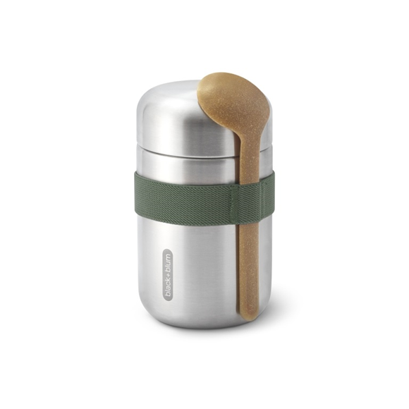 Product image 1 of Black+Blum Thermos voedselcontainer - 0.4Ltr - Groen