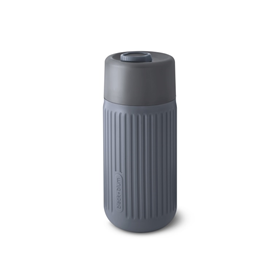 Afbeelding van Black+Blum Travel Cup Glass - Reisbeker glas - 0.34Ltr - Grijs/Grijs