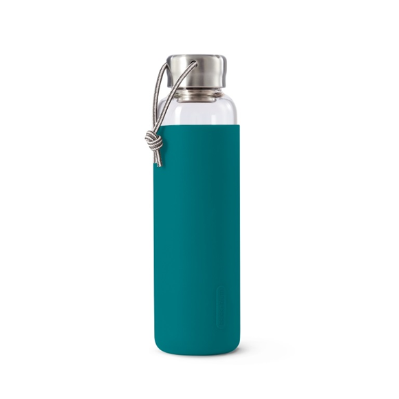 Product image 1 of Black+Blum Waterfles glas - 0.6Ltr - Blauw
