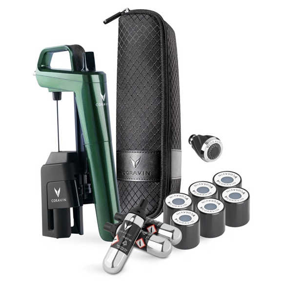 Product image 1 of Coravin Timeless Six+ Wijnbewaarsysteem - Forest Green