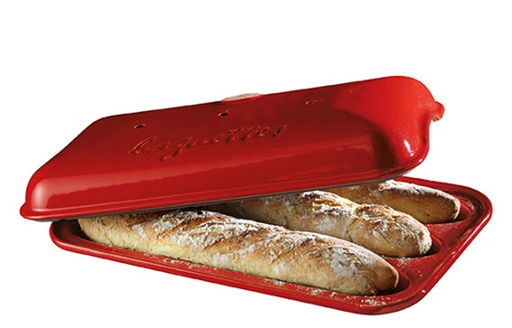 Product image 1 of Emile Henry Baguettesvorm E-box - 390x240mmmm - Grand Cru