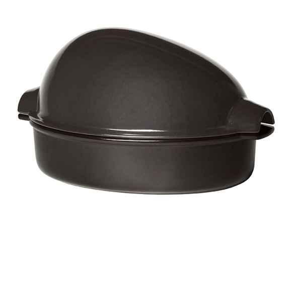 Product image 1 of Emile Henry Chicken Baker Large E-box - 415x275mm - Fusain