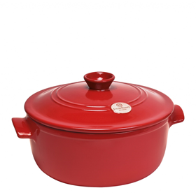 Afbeelding van Emile Henry Kookpan rond - Ø260mm - Grand Cru