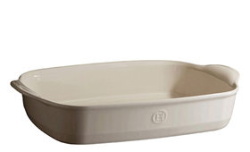 Afbeelding van Emile Henry Schaal rechthoekig E-box - 420x270mm - Argile