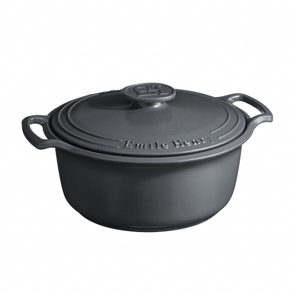 Product image 1 of Emile Henry Sublime Kookpan - 5Ltr - Slate