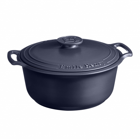 Product image 1 of Emile Henry Sublime Kookpan - 6Ltr - Indigo