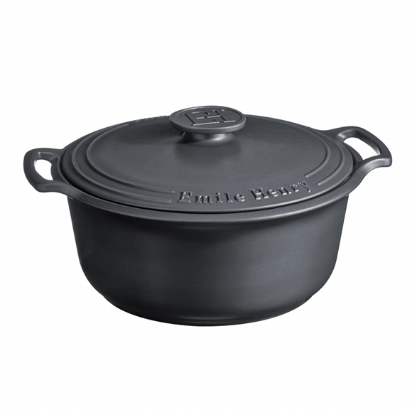 Product image 1 of Emile Henry Sublime Kookpan - 6Ltr - Slate