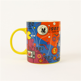 Image of Gift Republic 80s Decade Mug