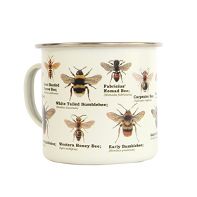 Image of Gift Republic Bee Enamel Mug