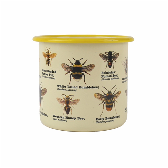 Product image 1 of Gift Republic Bees - Enamel Plant Pot