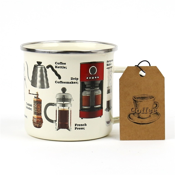 Product image 1 of Gift Republic Coffee Enamel Mug