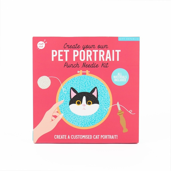 Product image 1 of Gift Republic DIY kit - Cat Punch Needle