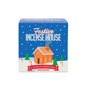 Image of Gift Republic Festive Incense Gingerbread House