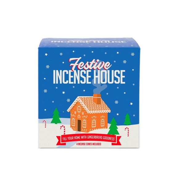 Product image 1 of Gift Republic Festive Incense Gingerbread House