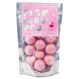 Image of Gift Republic Flamingo Poo Bath Bomb