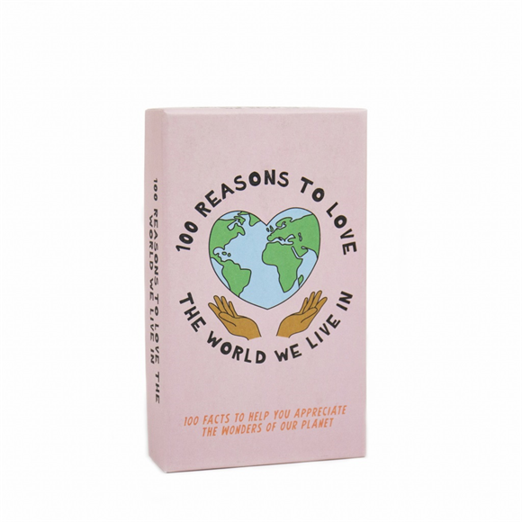 Product image 1 of Gift Republic Kaartenset - 100 Reasons to Love The World We Live In