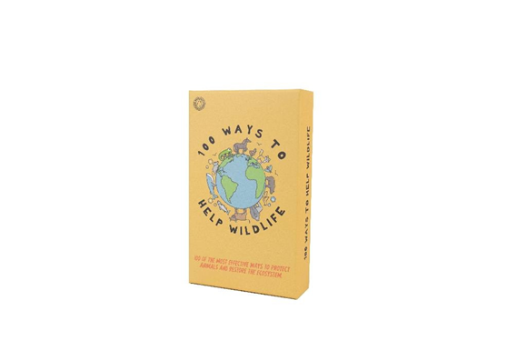 Product image 1 of Gift Republic Kaartenset - 100 Ways to Help Wildlife