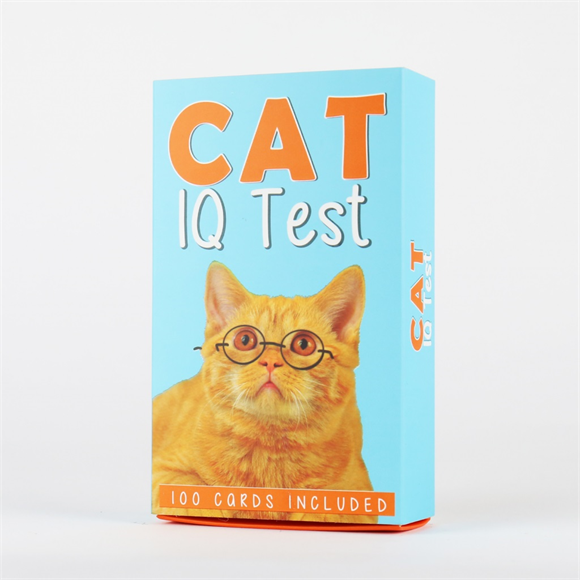 Product image 1 of Gift Republic Kaartenset - Cat IQ Test