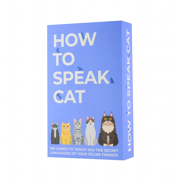 Product image 1 of Gift Republic Kaartenset - How to speak cat