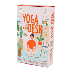Afbeelding van Gift Republic Kaartenset - Yoga at Your Desk