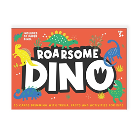 Image of Gift Republic Kids Trivia - Roarsome Dino Trivia