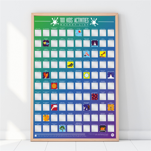 Product image 1 of Gift Republic Krasposter - 100 Kids Activities