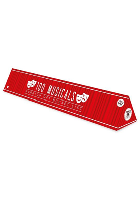Afbeelding van Gift Republic Krasposter - 100 Musicals