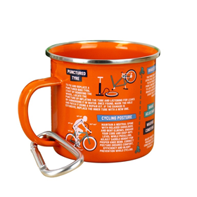 Afbeelding van Gift Republic Mok emaille - Cycling Guide