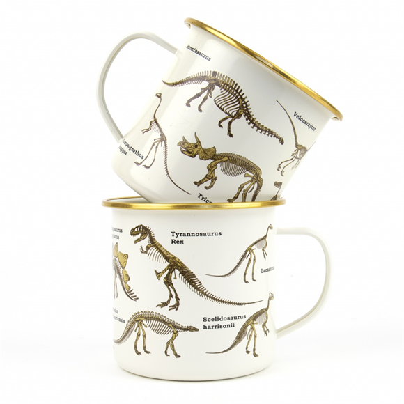 Product image 1 of Gift Republic Mok emaille - Dinosaurum