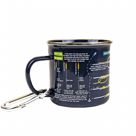 Afbeelding van Gift Republic Mok emaille - Fishing Guide