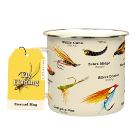 Afbeelding van Gift Republic Mok emaille - Fly Fishing