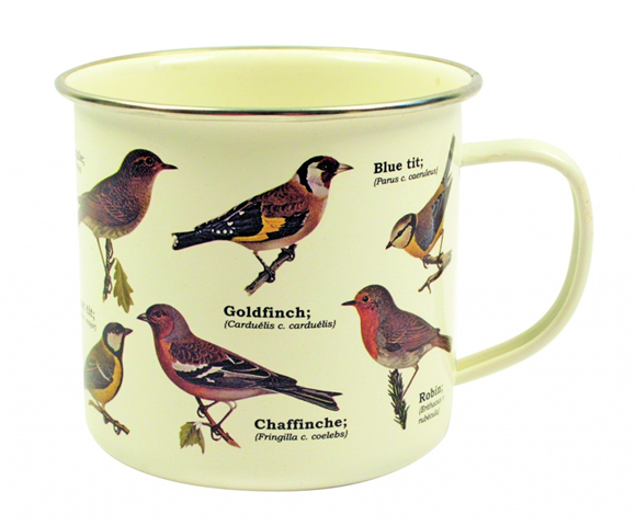 Product image 1 of Gift Republic Mok emaille - Garden Birds