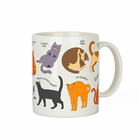 Afbeelding van Gift Republic Mok - How To Speak Cat
