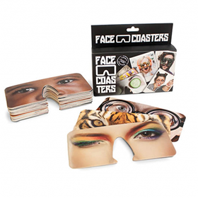 Afbeelding van Gift Republic Onderzetters - Face